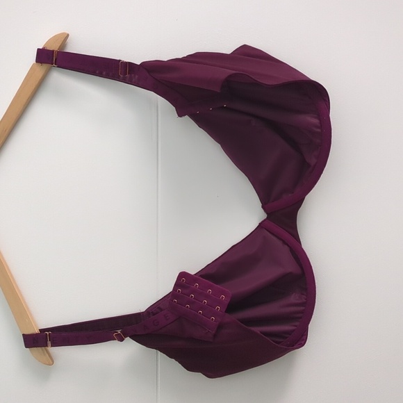 Savage X Fenty Core microfiber Purple Women's Intimate lined underwire Bra 40G - Picture 5 of 8